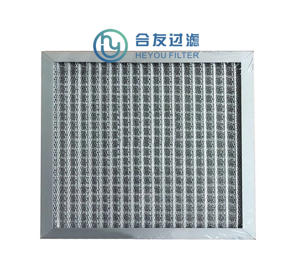 波紋鋁網(wǎng)初效過(guò)濾器